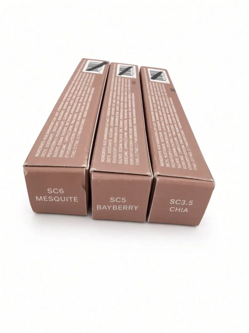 ILIA 3Pc Lot True Skin Serum Concealer Chia Bayberry Mesquite SC3.5-SC6